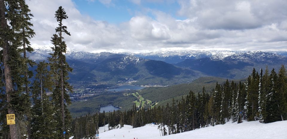 View of valley from Blackcomb mountain